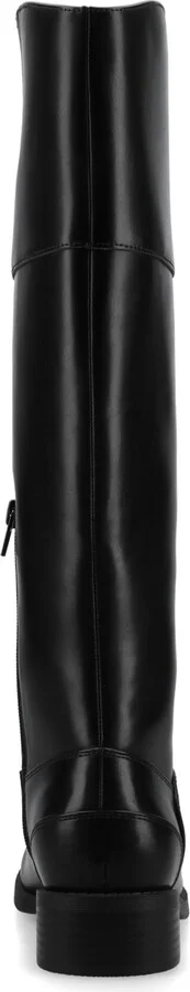 Journee Collection Women's Dressage Round Toe Riding Boots - Image 8
