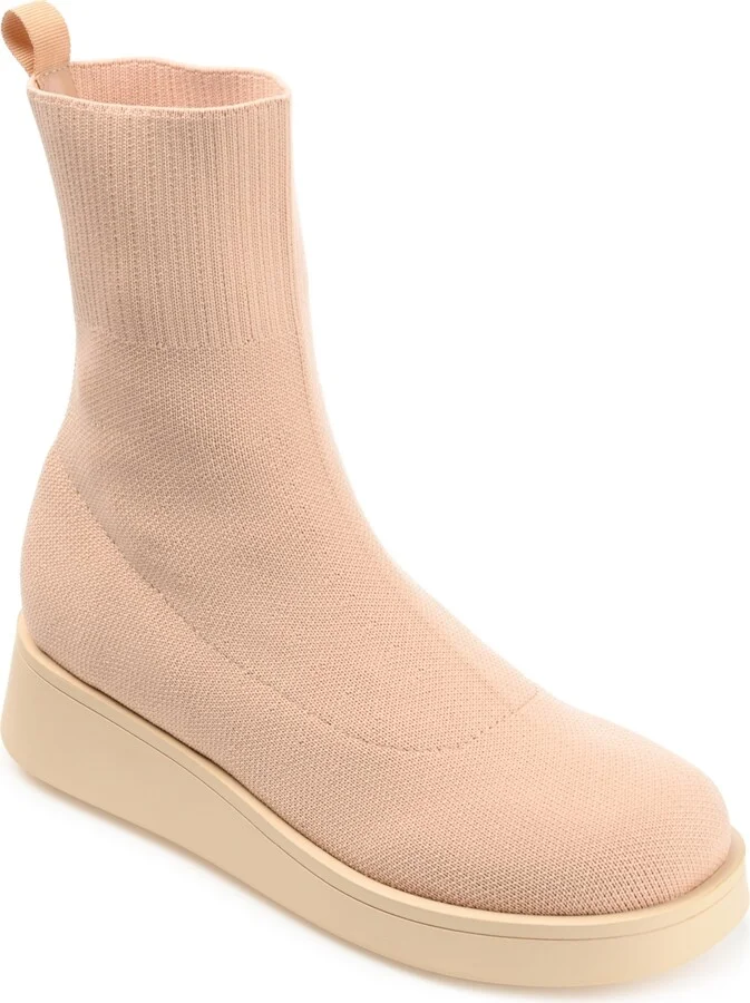 Journee Collection Women's Ebby Sock Booties