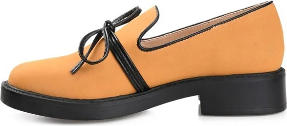 Journee Collection Women's Eilien Slip On Round Toe Loafer Flats Snake - Image 3