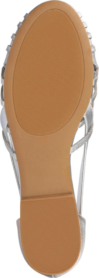 Journee Collection Women's Ekko Woven Round Toe Flats - Image 9