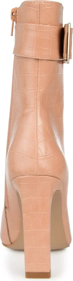 Journee Collection Women's Elanie Croc Booties - Image 3