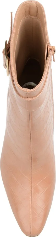 Journee Collection Women's Elanie Croc Booties - Image 5