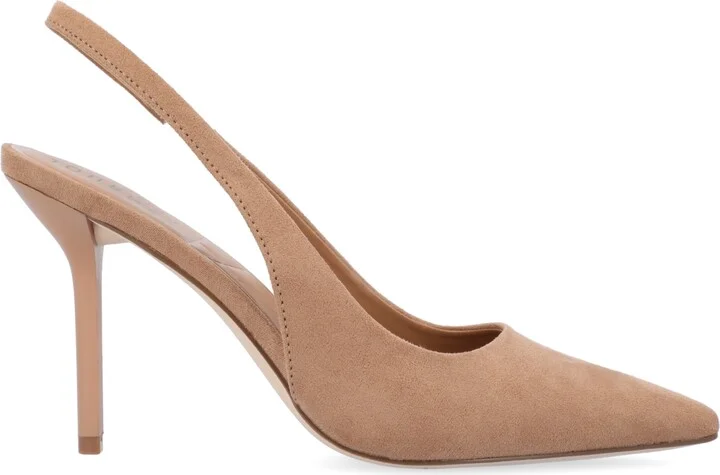 Journee Collection Women's Elenney Pointed Toe Slingback Pumps - Image 7
