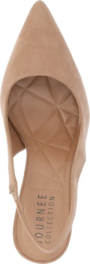 Journee Collection Women's Elenney Pointed Toe Slingback Pumps - Image 10