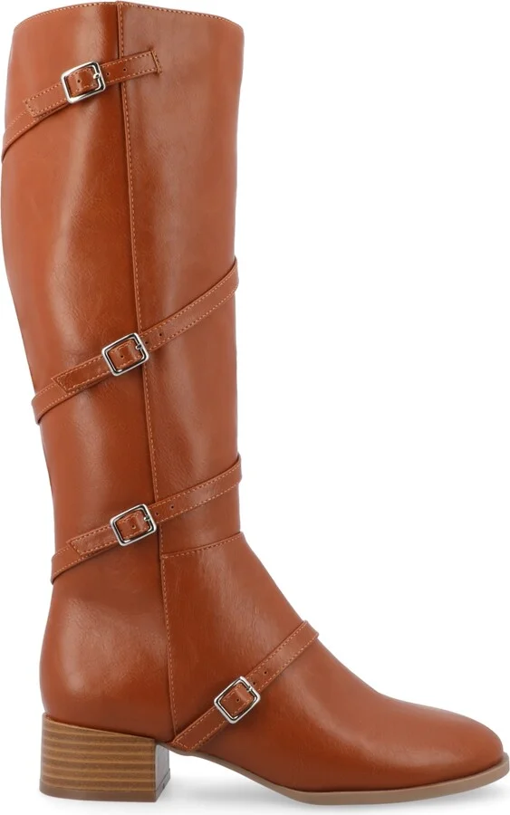 Journee Collection Women's Elettra Regular Calf Boots - Image 2