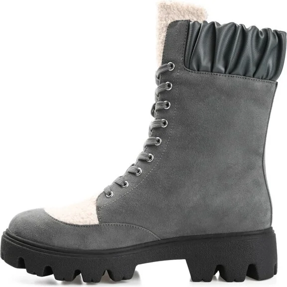 Journee Collection Women's Elinor Bootie Grey - Image 5