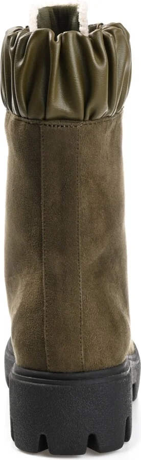 Journee Collection Women's Elinor Lace Up Lug Booties - Image 3