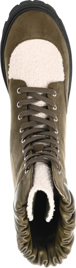 Journee Collection Women's Elinor Lace Up Lug Booties - Image 4