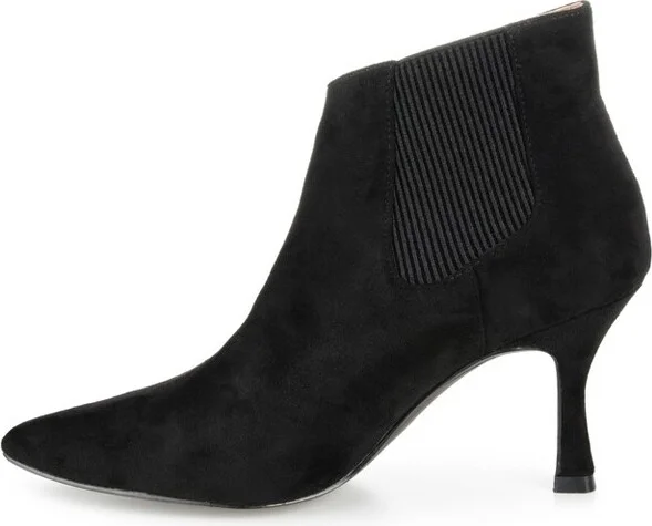 Journee Collection Women's Elitta Pull On Stiletto Booties Blue - Image 8