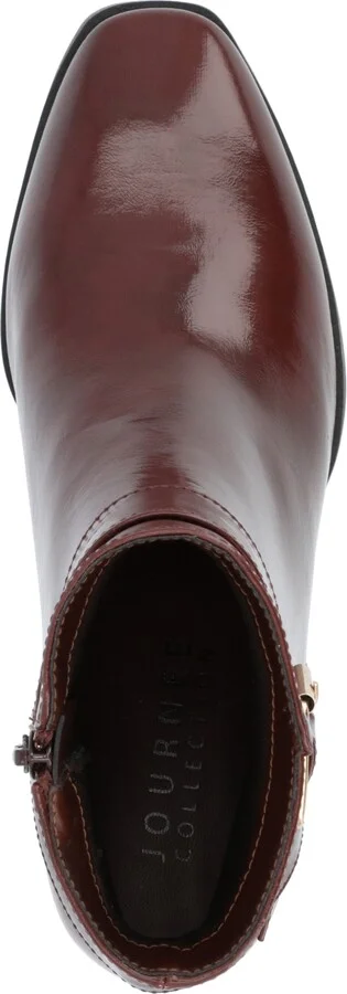 Journee Collection Women's Elley Buckle Strap Block Heel Booties - Image 4