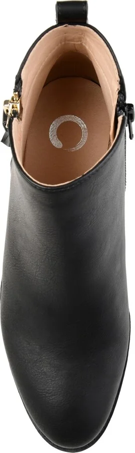 Journee Collection Women's Ellis Side Zip Ankle Booties - Image 9