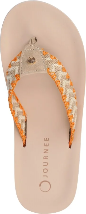 Journee Collection Women's Eloddie Slip-On Beach Sandals - Image 9
