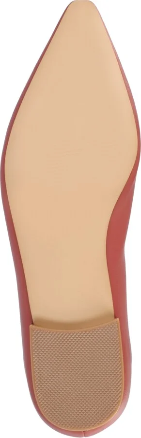 Journee Collection Women's Elowen Tru Comfort Foam Slip On Slim Squared Off Pointed Toe Flats - Image 5
