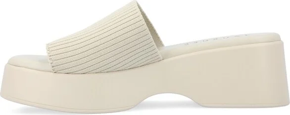 Journee Collection Women's Emani Platform Slip On Sandal Blush - Image 5
