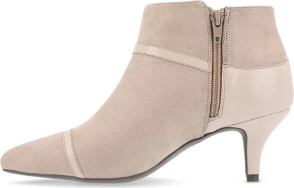 Journee Collection Women's Embrie Booties Tan - Image 3