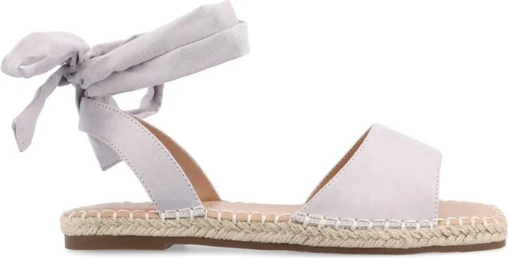 Journee Collection Women's Emelie Espadrille Flat Sandals - Image 7