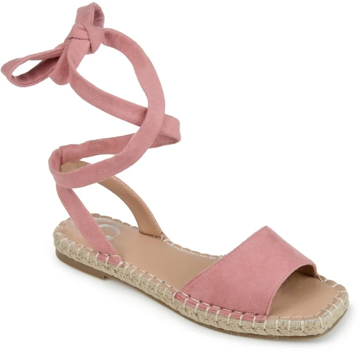 Journee Collection Women's Emelie Espadrille Flat Sandals
