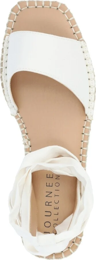 Journee Collection Women's Emelie Wide Width Espadrille Sandals - Image 9