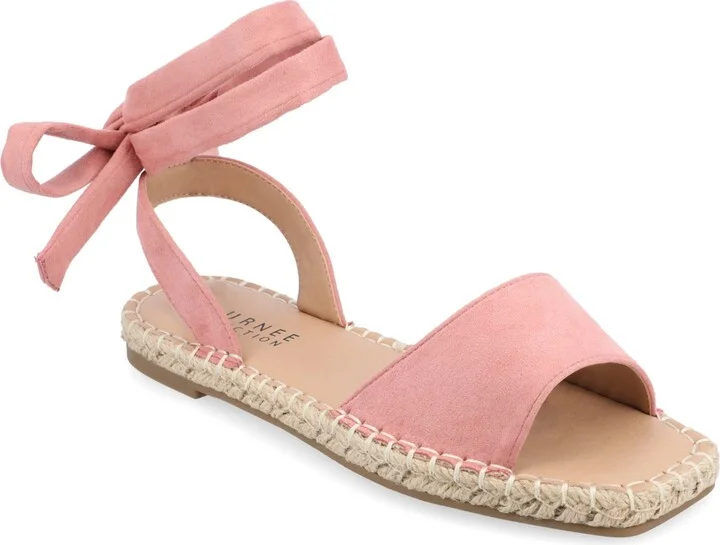 Journee Collection Women's Emelie Wide Width Espadrille Sandals
