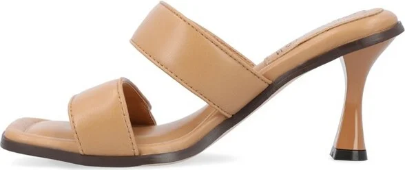 Journee Collection Women's Essey Puffy Slip On Pump Tan - Image 2