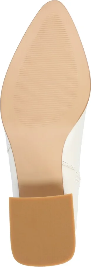Journee Collection Women's Estelle Stacked Block Heel Booties - Image 5
