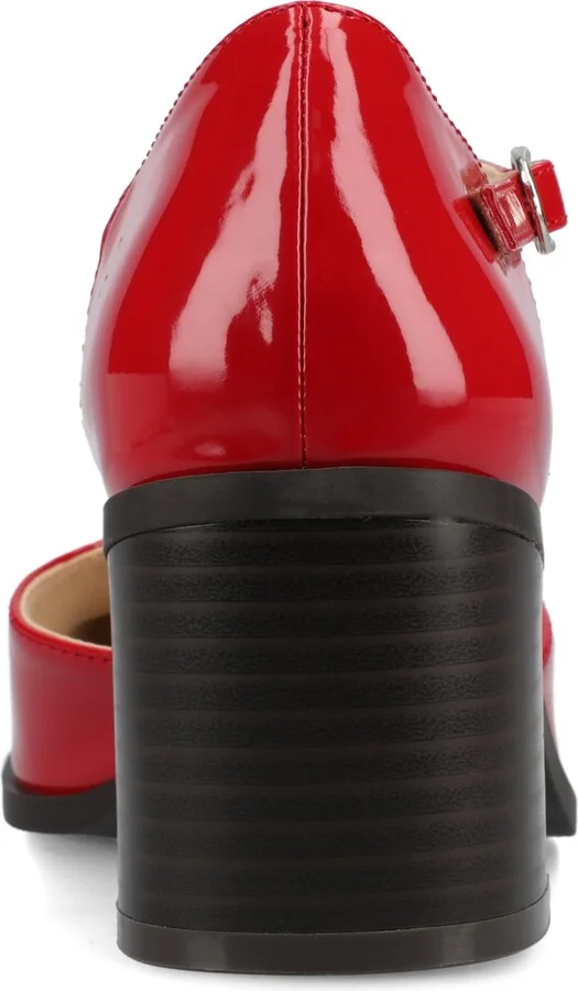 Journee Collection Women's Evangeline Square Toe Pumps - Image 11