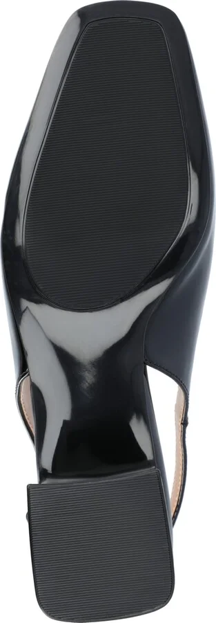 Journee Collection Women's Everlee Slingback Square Toe Pumps - Image 9