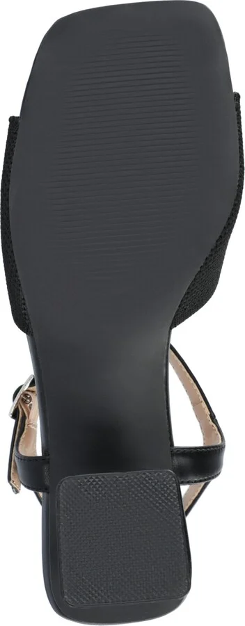 Journee Collection Women's Evylinn Knit Block Heel Dress Sandals - Image 9