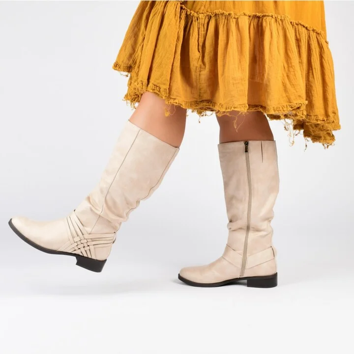 Journee Collection Women's Extra Wide Calf Meg Boot - Image 9