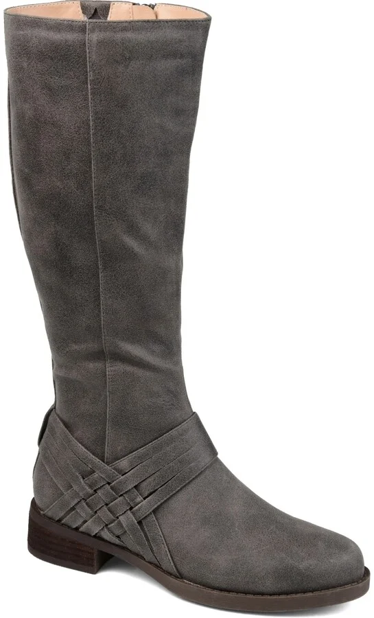 Journee Collection Women's Extra Wide Calf Meg Boot