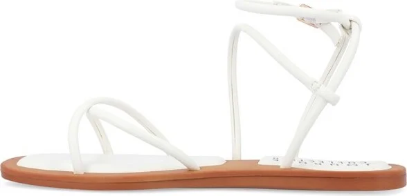 Journee Collection Women's Farron Buckle Flat Sandals Fuchsia - Image 3