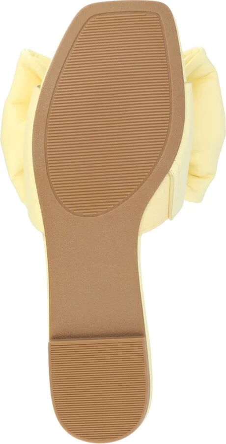 Journee Collection Women's Fayre Oversized Bow Flat Sandals - Image 9