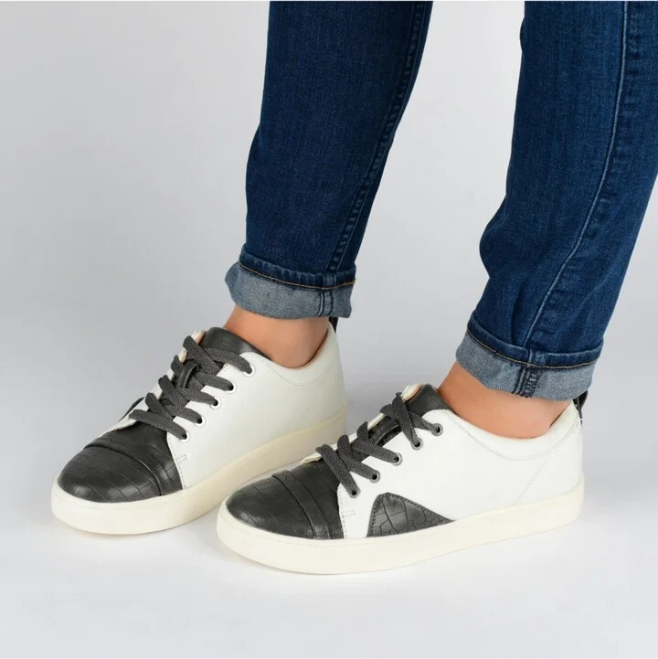 Journee Collection Women's Foam Kyndra Sneakers - Image 3