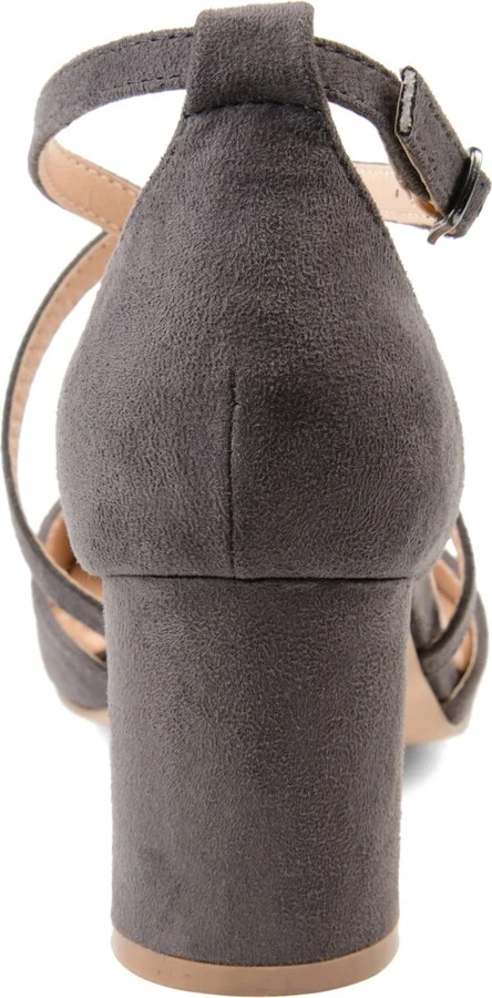 Journee Collection Women's Foster Crisscross Heels - Image 3
