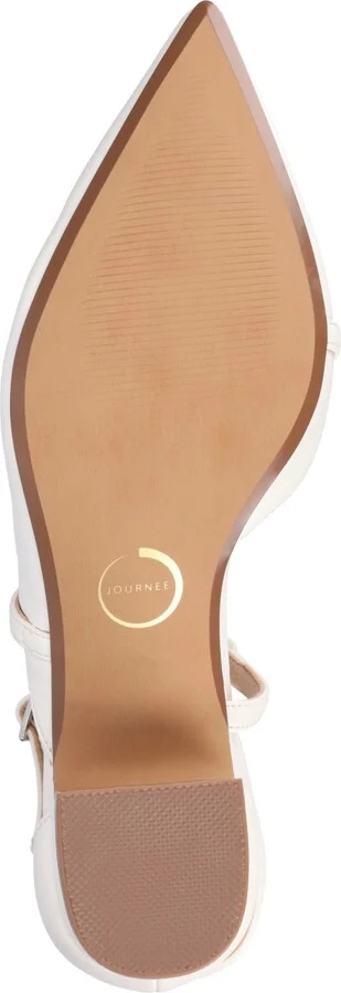 Journee Collection Women's Galvinn Crisscross Pointed Toe Pumps - Image 5