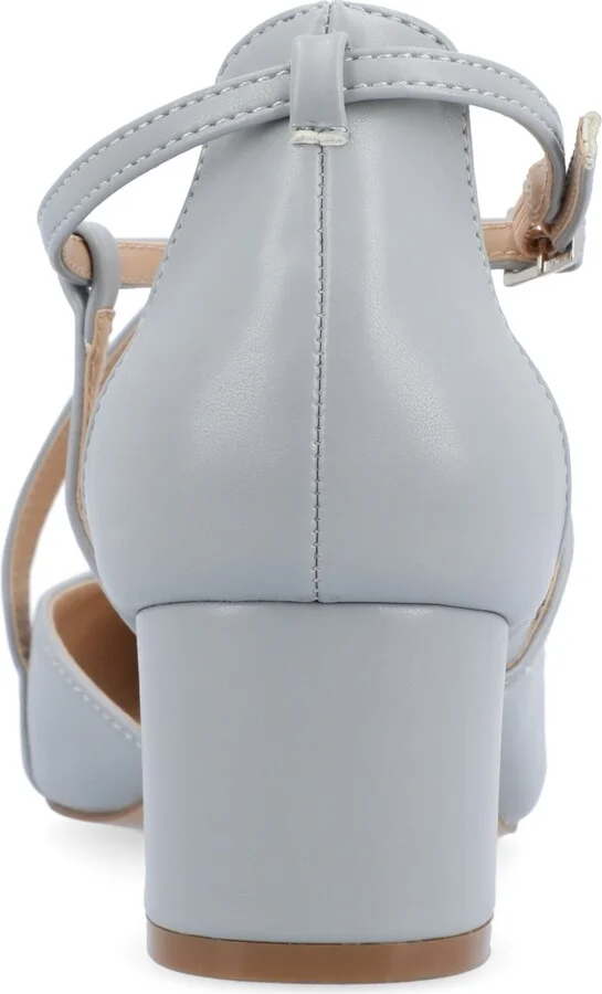 Journee Collection Women's Galvinn Crisscross Pointed Toe Pumps - Image 7