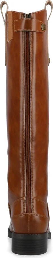 Journee Collection Women's Gema Round Toe Riding Boots - Image 3