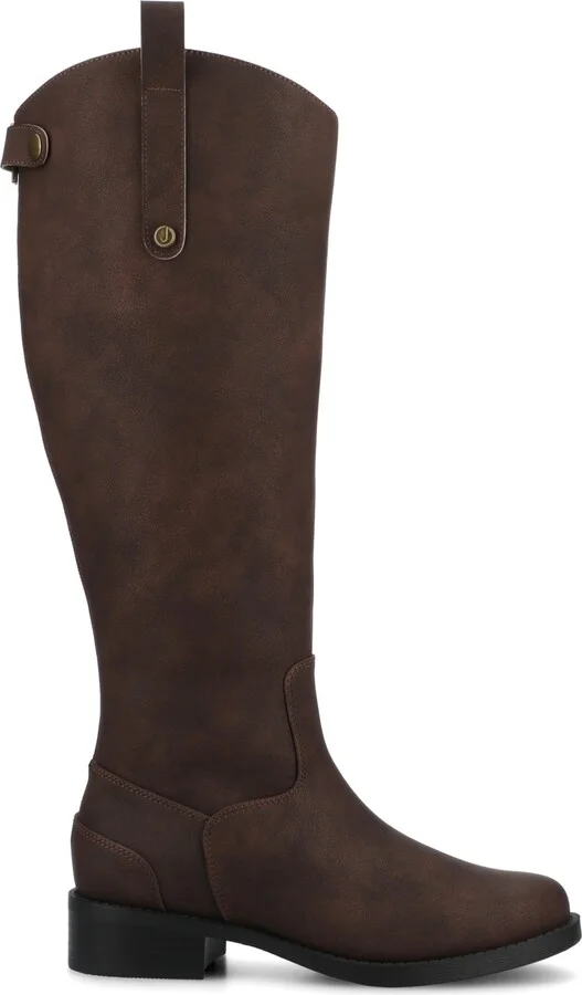 Journee Collection Women's Gema Round Toe Riding Boots - Image 10
