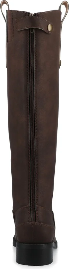 Journee Collection Women's Gema Round Toe Riding Boots - Image 11