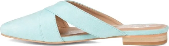 Journee Collection Women's Gerda Slip On Almond Toe Mules Flats Floral - Image 7