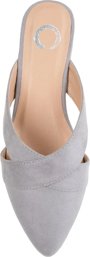 Journee Collection Women's Giada Pointed Toe Slip On Mules - Image 4
