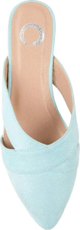 Journee Collection Women's Giada Pointed Toe Slip On Mules - Image 9