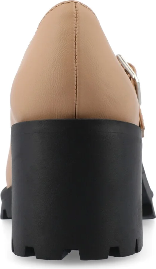 Journee Collection Women's Gladys Lug Sole Mary Jane Pumps - Image 8
