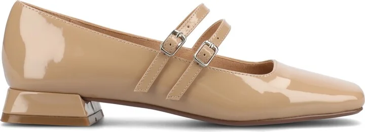 Journee Collection Women's Gredah Square Toe Double Strap Mary Jane Flats - Image 6