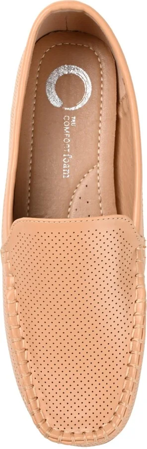 Journee Collection Women's Halsey Perforated Loafers - Image 4