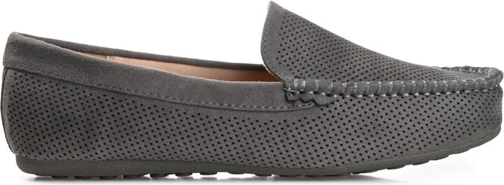 Journee Collection Women's Halsey Perforated Loafers - Image 6