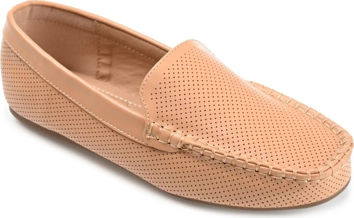 Journee Collection Women's Halsey Perforated Loafers