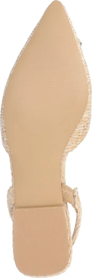 Journee Collection Women's Hannae Embellished Slingback Flats - Image 5