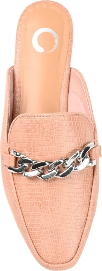 Journee Collection Women's Hazina Chain Mules - Image 4