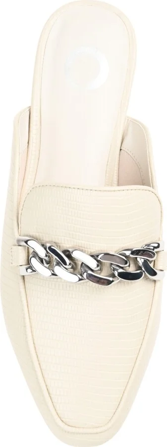 Journee Collection Women's Hazina Chain Mules - Image 8